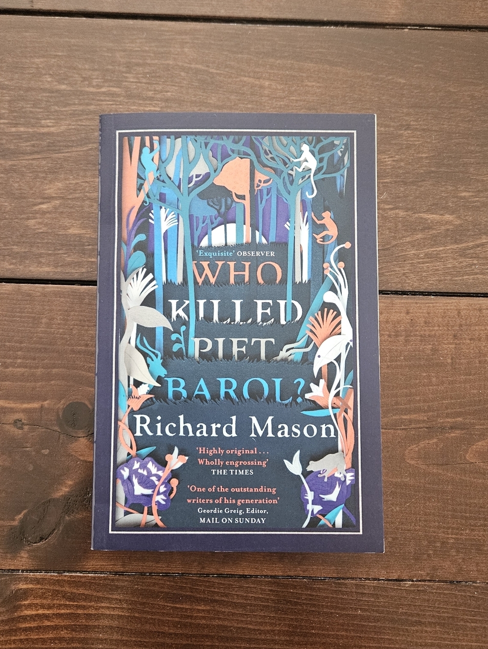 Who Killed‎ Piet Barol? by Richard Mason Paperback Historical Fiction